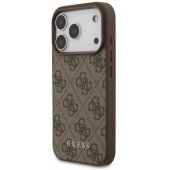 _8455354 Rudas Guess 4G Classic dėklas, skirtas iPhone 18 Pro / iPhone 17 Pro