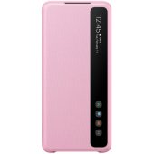 „Clear View Cover Galaxy S20 Plus (EF-ZG985CPEGEU)“ rožinis