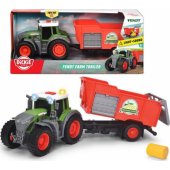 Dickie Fendt tractor with trailer 26cm FARM DICKIE