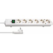 _6238763 Brennenstuhl Comfort-Line ilgintuvas, 6 lizdai, 2 m, baltas