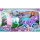 SPARKLE GIRLZ playset royal horse carriage, 10068