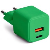 CLS30-AC-04 USB-A / USB-C 30W Green