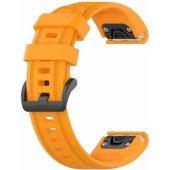 Apyrankė laikrodžiui Garmin Fenix 8/ 7S/ 6S/ 5S/ mk3/ mk3i/ Instinct 2S, oranžinė