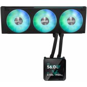 PRIME SLC II 360 ARGB skysčio aušinimas su LCD, juodas