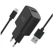 12W 2.4A cable USB-C 1m Black