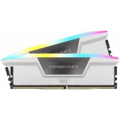 Vengeance RGB balta 64GB DDR5 6000MHz DIMM CMH64GX5M2B6000C30W
