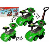 Lean Sport Mega Car 3-in-1 Rider with Pusher Green