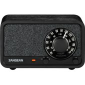_8221417 Sangean WR-8 nešiojamasis FM radijas, tikro medžio korpusas, vidurnakčio...