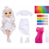 MGA Entertainment Rainbow High Air Brush & Create – lėlė violetinėmis akimis