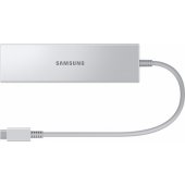 EE-P5400USE daugiafunkcinis adapteris USB + HDMI + USB-C sidabrinis