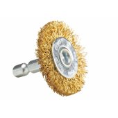 _1736980 WIRE WHEEL BRUSH (BRASS COATED)