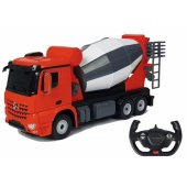 Nuotoliniu būdu valdomas automobilis Mercedes-Benz Arocs Rastar 1:14, raudonas