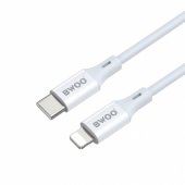 BO-X283C-L-2m USB-C–Lightning 27 W 2 m baltas