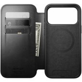 Modern Leather Folio iPhone 17 Pro Black Horween