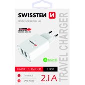 Premium Travel Charger 2 x USB 2.1А 10.5W White