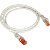 Patchcord F/ UTP Cat.5e PVC 0.25m grey