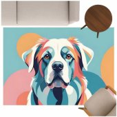 3D ColorDog 100x150cm