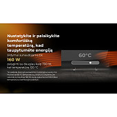 AGH0003S LED Premium Eco Smart Heater White