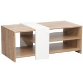 HANNES 100x53x41,5cm, kaimiško stiliaus / balta melamino danga
