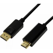 CV0126 DisplayPort 1.2 HDMI 1.4 1m Black
