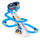 Space Track Slide For Cosmonauts Lights Sounds Blue