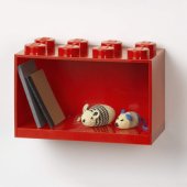 Room Copenhagen LEGO lentyna Brick su 8 lentynomis 41151730 (raudona)