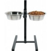 Zolux 2 dubenėlių rinkinys, 21 cm, 1,5 l + reguliuojamas stovas