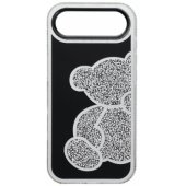 Teddy Bear Case iPhone 17 Air Silver