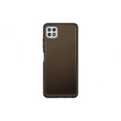"Soft Clear Cover Galaxy A22 5G (EF-QA226TBE)" Black