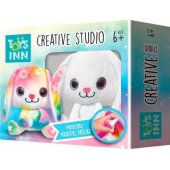 Stnux Zestaw kreatywny Creative Studio - królik, maskotka do kolorowan