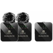 PU3154B belaidis prisegamas mikrofonas 2 TX + 1 RX
