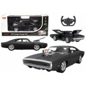 RC Car 1:16 Remote Control Dodge Charger R/ T Opening Elements Black