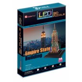 LED 3D dėlionė Niujorko dangoraižis „Empire State Buil