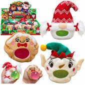 Festive Plush Glitter Squeeze Toy – Soft, Glittery, Anti-Stress (8cm)