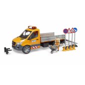 MB Sprinter municipalinis su šviesos ir garso moduliu, modelinis automobilis