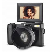 VLG-4K Vlogging Camera Bundle + Remote Control (SB11950) Black