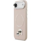 Karl and Choupette Pins MagSafe iPhone Air Pink