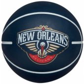 NBA Team Dribbler New Orleans Pelicans WTB1100PDQNO Size 1 Blue