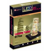 LED 3D пазл Пизанская башня с подсветкой