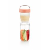 Jar To Go, 600 ml Coral