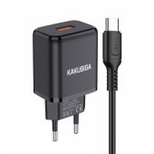 KSC-917BK 18W + cable USB-C 1m Black