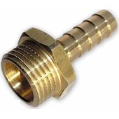Bradas Žarnos antgalis 9 mm išorinis sriegis 1/ 2" žalvaris Bradas