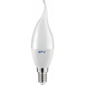 GTV LED bulb E14 8W C37L SMD2835 4000K 160st. 700lm LD-SMNC37L-80