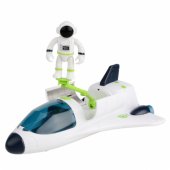 Spaceship Cosmonaut Figures Space Vehicle Lights Sounds