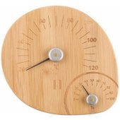 Thermometer Hygrometer Bamboo