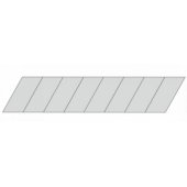 Dedra Break-off blades 25mm 10pcs. - M9012
