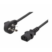 Power cable IEC C13 - PSB-10A 2m black
