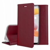 Book Case for Samsung Galaxy S22 Plus Bordo