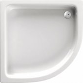 Deante Standard Plus II semicircular corner shower tray 90 cm x 90 cm