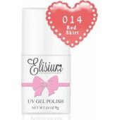 Elisium UV Gel Polish hibridinis nagų lakas 014 Red Skirt 8ml